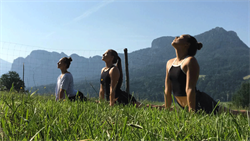 Foto für Yoga mit Alpakas